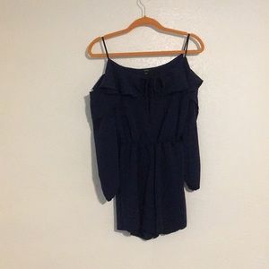 Open shoulder Romper